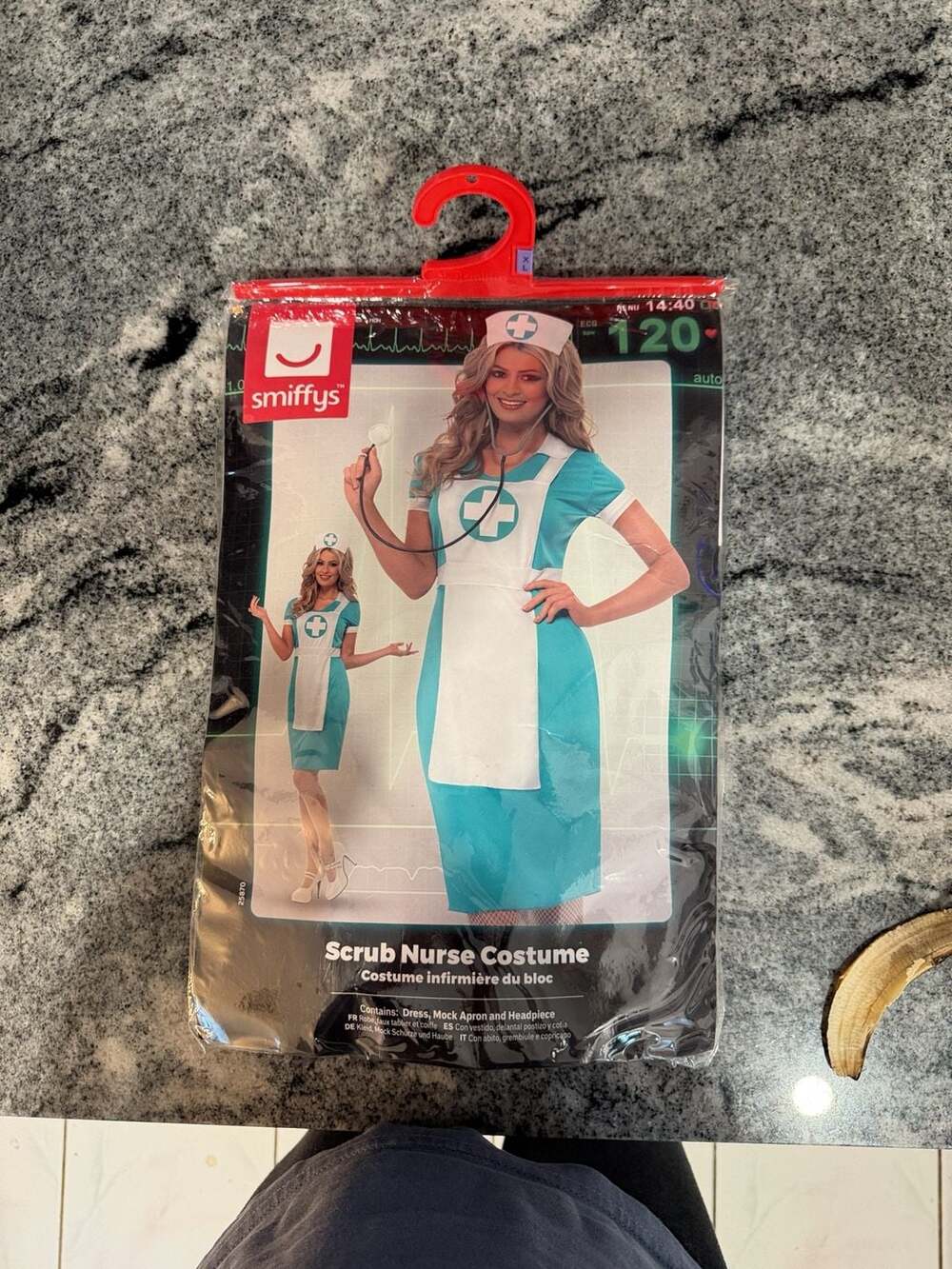 Smiffys Scrub Nurse Costume